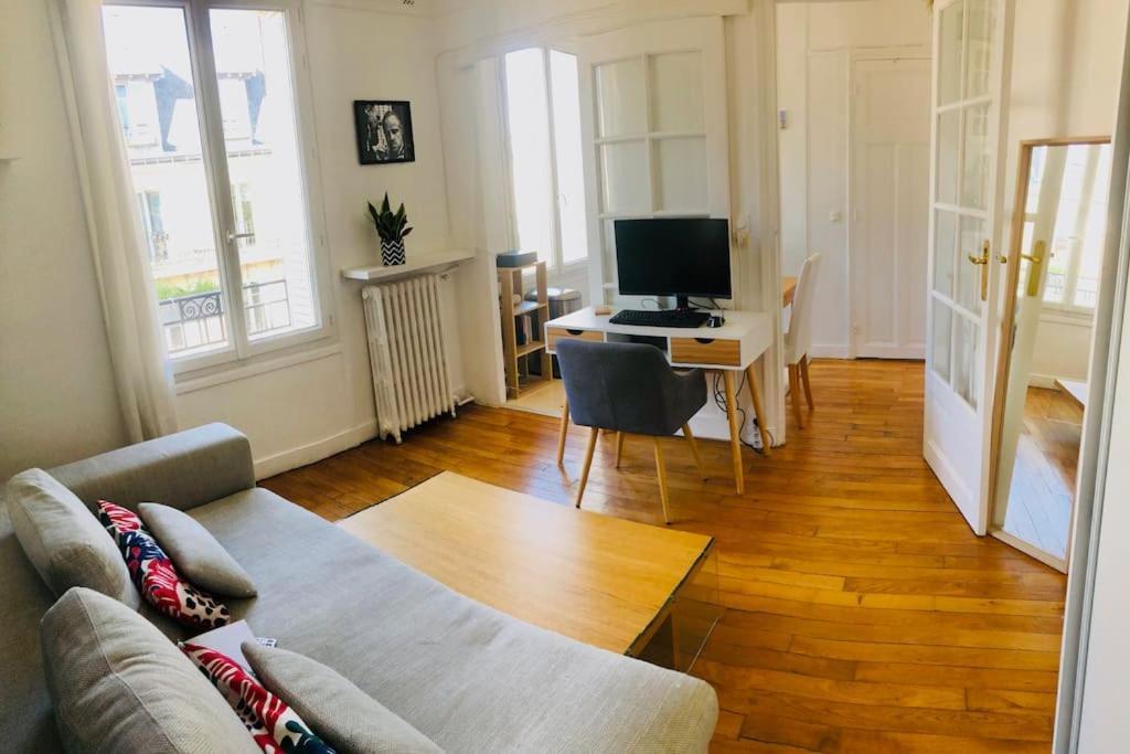 Cosy Studio Near Public Transport Apartment ปารีส ภายนอก รูปภาพ